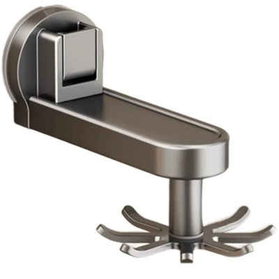 厨房旋转吸d盘挂钩免打孔壁挂式铲子勺子收纳架锅铲挂架置物架厨