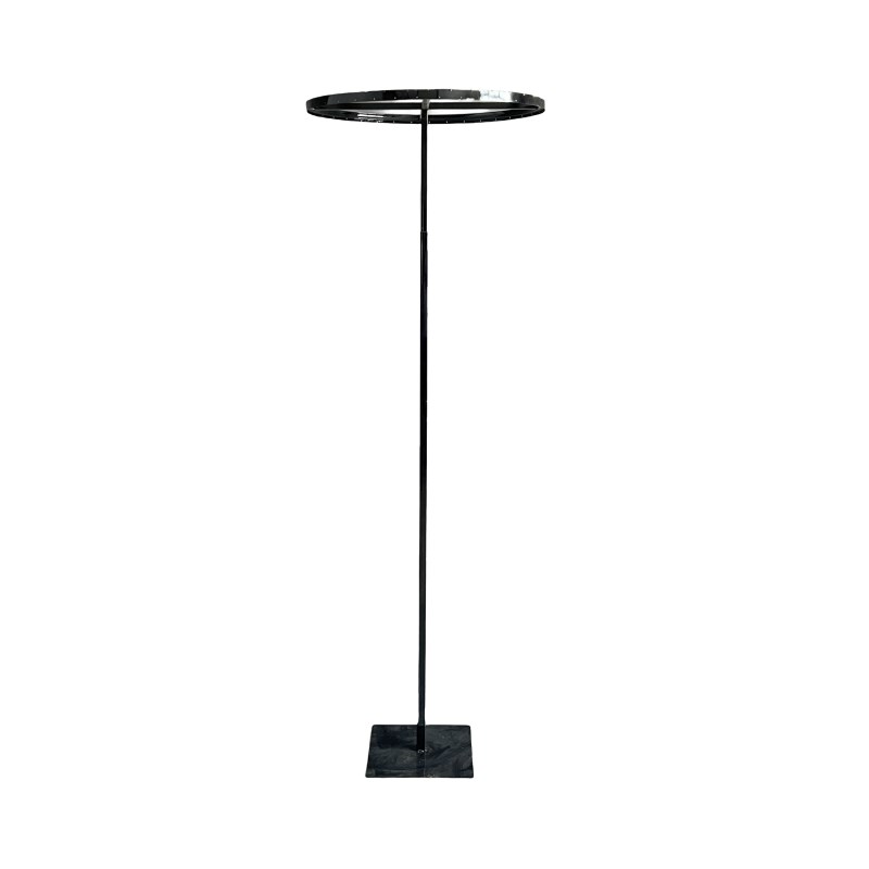 新款婚庆道具线帘圆环吊环架子圆形铁艺拱门路引珠帘W装饰立杆伸