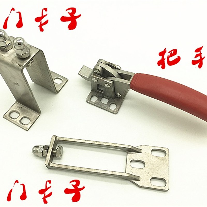 乐创蒸饭柜蒸饭柜蒸饭机蒸饭车不锈D钢门把手拉手门锁蒸箱蒸柜配