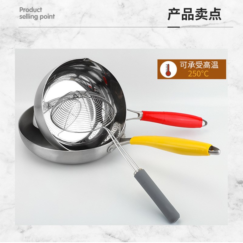 不锈钢锅铲柄套加厚硅胶漏勺大汤勺D炒菜锅铲子锅把手防烫防滑隔