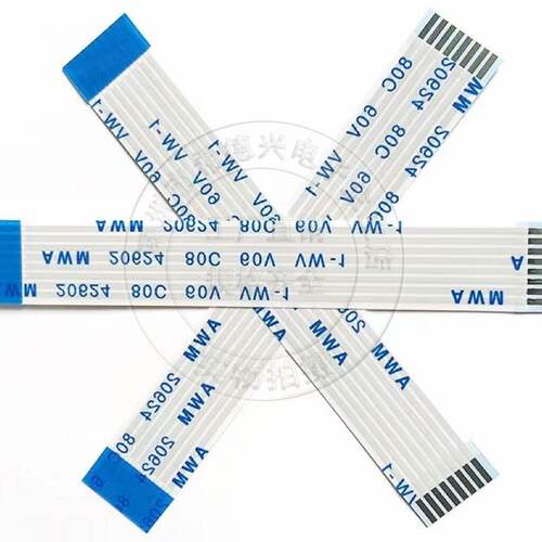 FFC/FPC软排线 连接线扁平0.5mm-5/6/8/10/12/14/20/30/40/50Pin