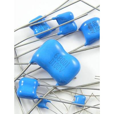 Elecfish银云母电容器100V1Pf 10000Pf音频发热蓝色经典Cmdb2A列