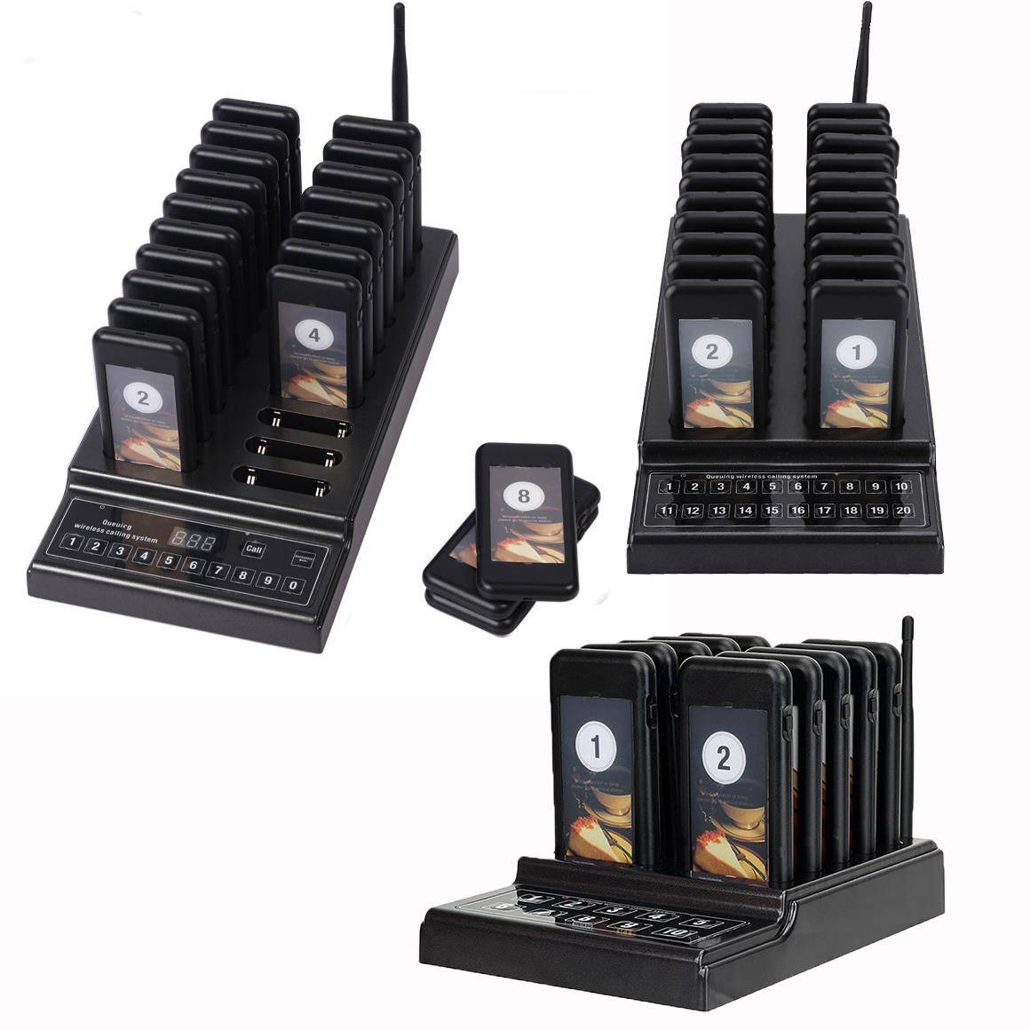 68无线叫号机 呼叫器排队震动取餐器 外贸出口无线取餐器呼叫系统