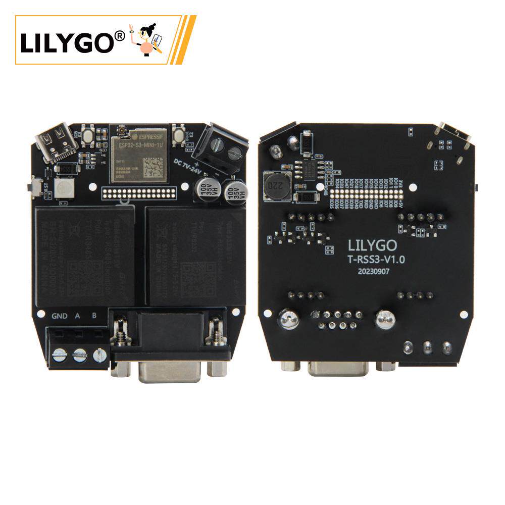 LILYGO? T-RSS3 ESP32-S3 WiFi蓝牙5.0开发板RS232 RS485 5V模块