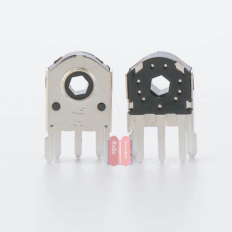 HUANO4.5mm2.8mm鼠标滚轮编码器小型五脚5脚迷你编码器孔径1.74mm