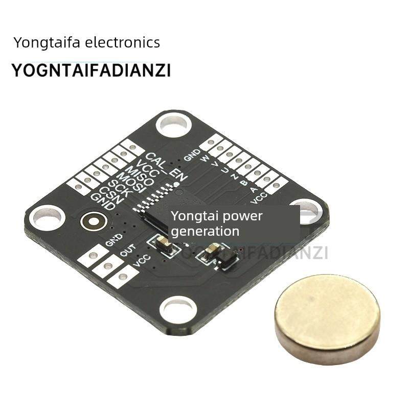 MT6835磁编码器模块PWM/SPI无刷电机21BIT编码器送磁铁替代AS5048