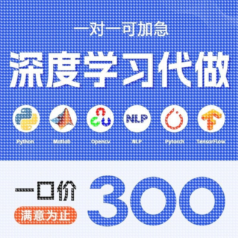 python代编程深度学习机器图像视觉接单代跑lstm代码调试编写爬虫