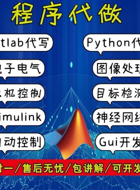 matlab代编程序代做python代码帮做编写图像信号处理电气仿真设计