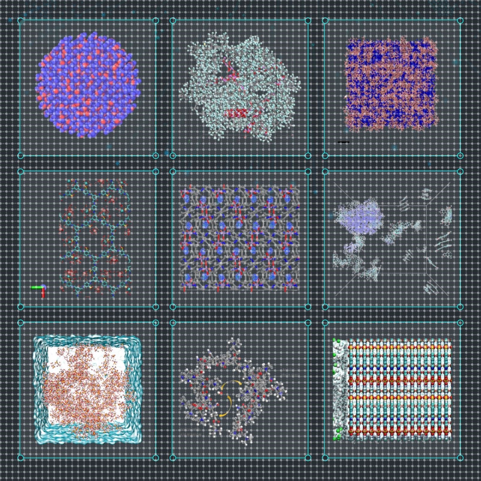 分子动力学模拟 Gromacs lammps MD模拟 分子对接 分子动力学