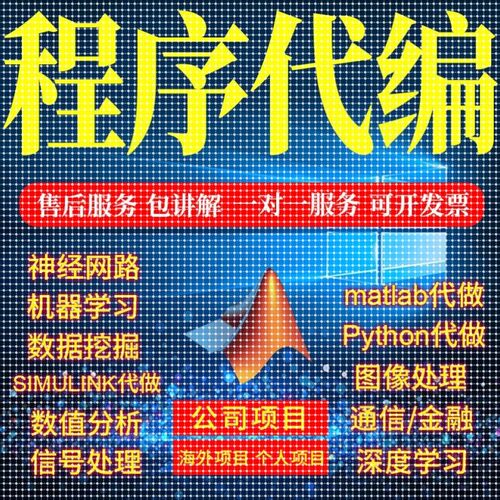 matlab程序代编代码帮做python图像信号处理编写通信代做电气仿真