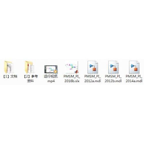 PMSM 永磁同步电机 PID控制 双闭环 SVPWM matlab simulink 仿真