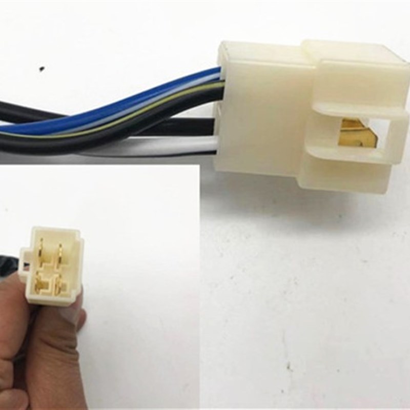 万虎三轮车福田方向盘三s轮车点火开关 三轮摩托车配件四线电门锁