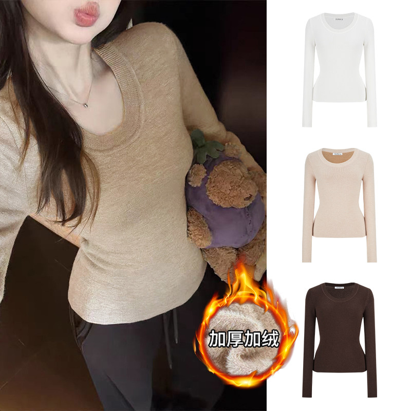 MosesQueen魔西女王加绒加厚针织打底衫秋冬内搭毛衣套头长袖上衣,女装/女士精品,毛针织衫,淘宝优惠券,粉丝福利购,淘宝优惠卷