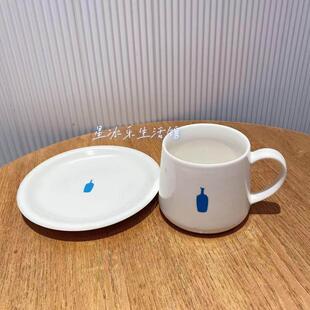 日本蓝瓶子马克杯清澄陶瓷咖啡杯套装杯碟组合马克杯餐具