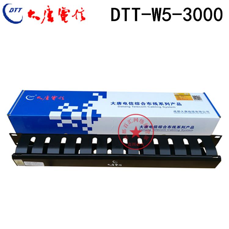 大唐电信理线架 1U跳线架 走线架 机柜理线架 DTT-W5-3000