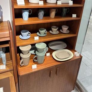 4皆川明mina铃鼓咖啡杯 泡咖啡器具 盘子套装 日本手工制作正品