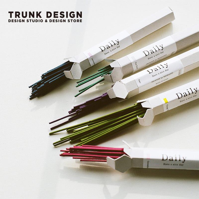 日本Trunk Design淡路岛天然线 线香家用白檀香氛薰香室内舒缓精