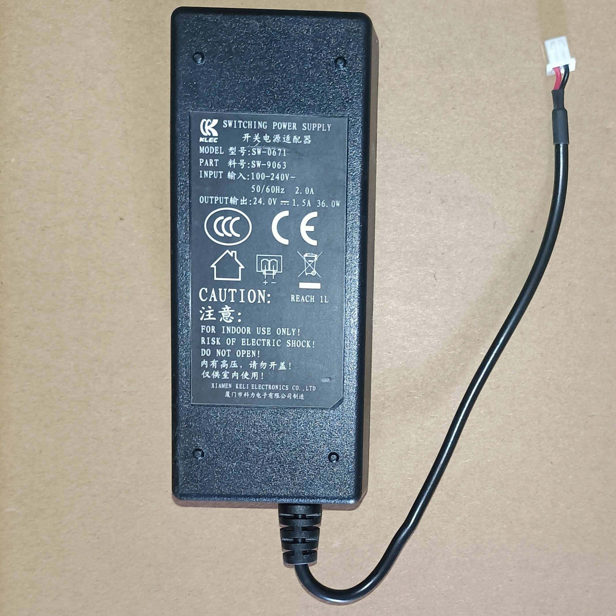 Gprine佳博票据打印机GP-L407L80160L80180内置电源适配器24V1.5A