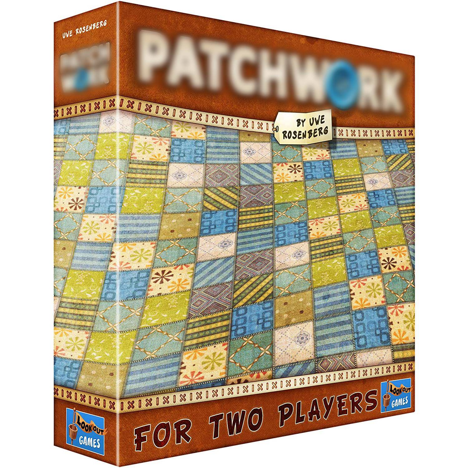 欧美经典 *Patchwork*拼布*对战桌游卡牌 大战策略2人 休闲聚会