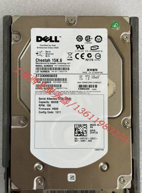 DELL ST3300656SS 0YP778 GP880 HT953 300G 15K 3.5 6G SAS 硬盘