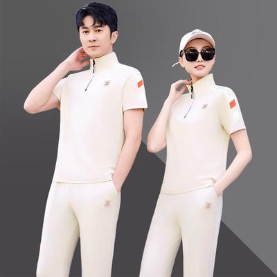 步玛特步冰丝运动套装男士夏季