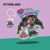 MYTIMELAB摩太潮玩来电甜心系列手机链挂件钥匙扣包包挂饰