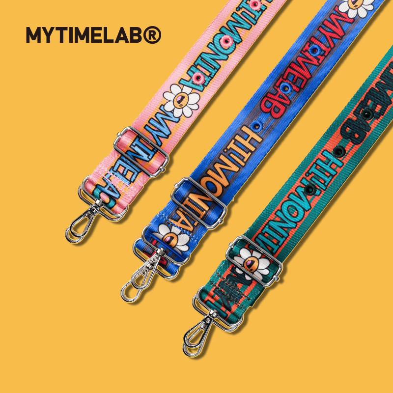 MYTIMELAB摩太潮玩MONITA街头派对背带字母替换绳包带时尚配饰