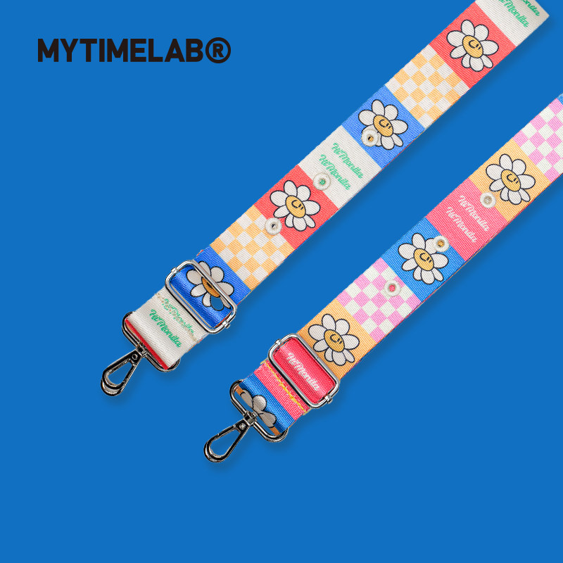 MYTIMELAB摩太潮玩MONITA乐开花背带包带可替换绳撞色背带配件
