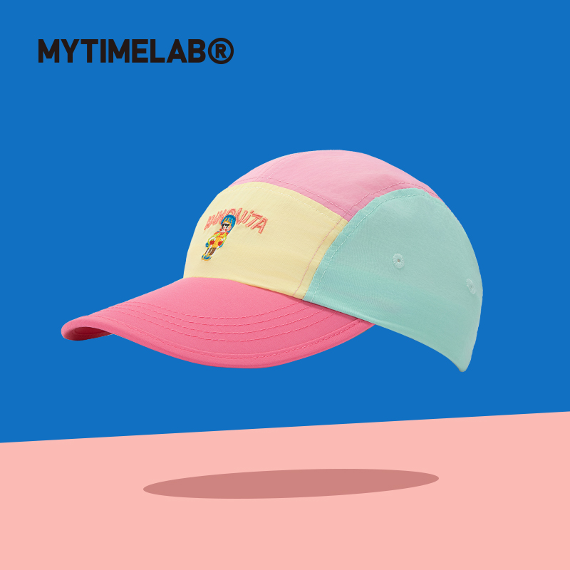 MYTIMELAB摩太潮玩Monita棒球帽速干帽四色拼接撞色男女鸭舌帽子
