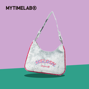 MYTIMELAB摩太潮玩ZOE摩登辣妹月牙包腋下包单肩包甜酷秋冬饺子包