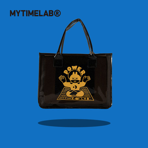 【特价】MYTIMELAB摩太潮玩Power星空冥想手提包透明轻便托特包袋