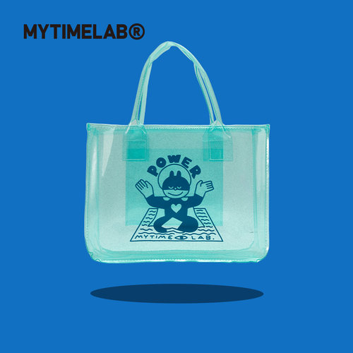 【特价】MYTIMELAB摩太潮玩Power星空冥想手提包透明轻便托特包袋