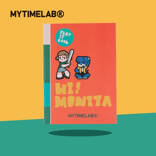 MYTIMELAB摩太潮玩Monita街头潮酷记事本手账本80页多功能笔记本