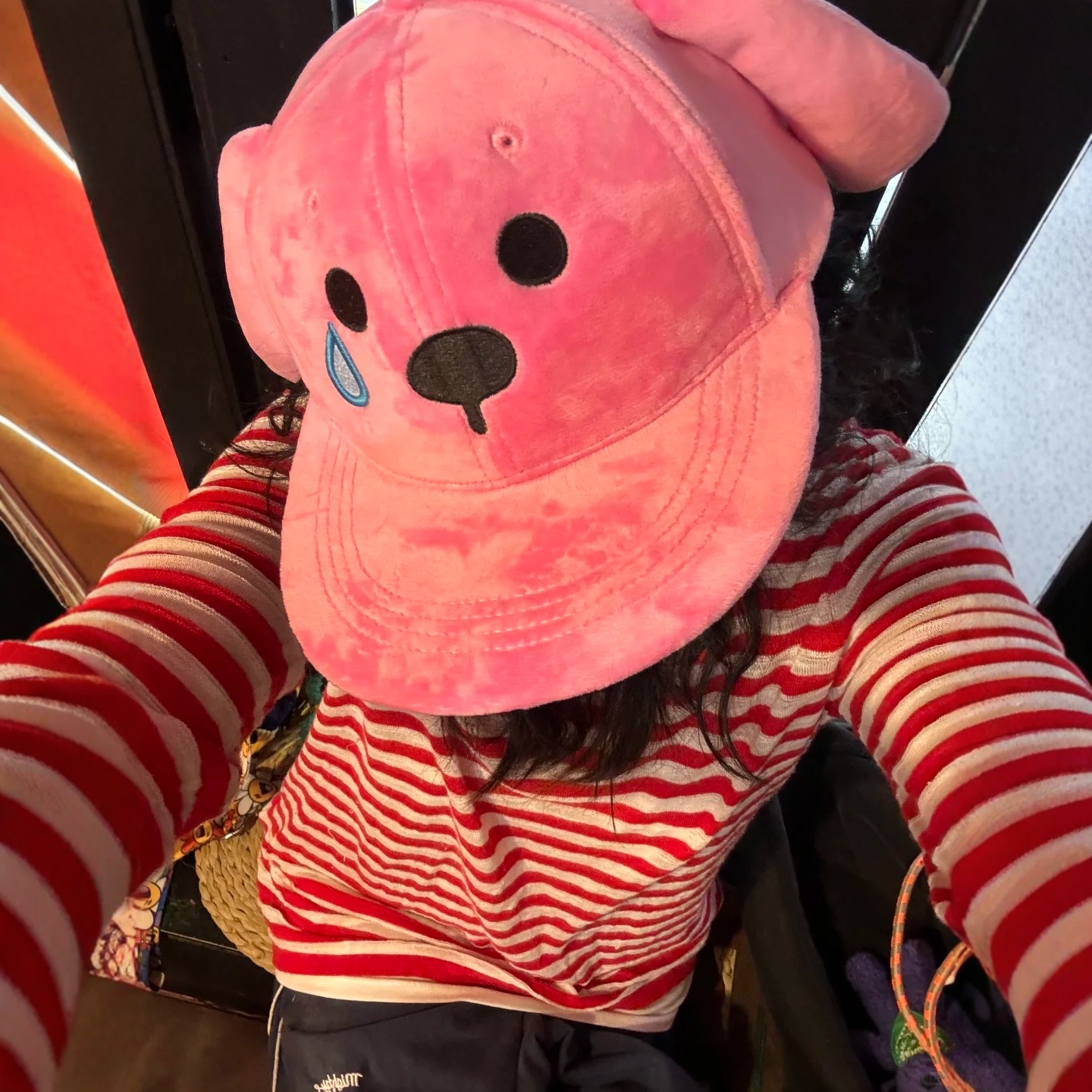 MYTIMELAB摩太潮玩PD哭狗棒球帽遮阳户外鸭舌帽刺绣小众秋冬男女