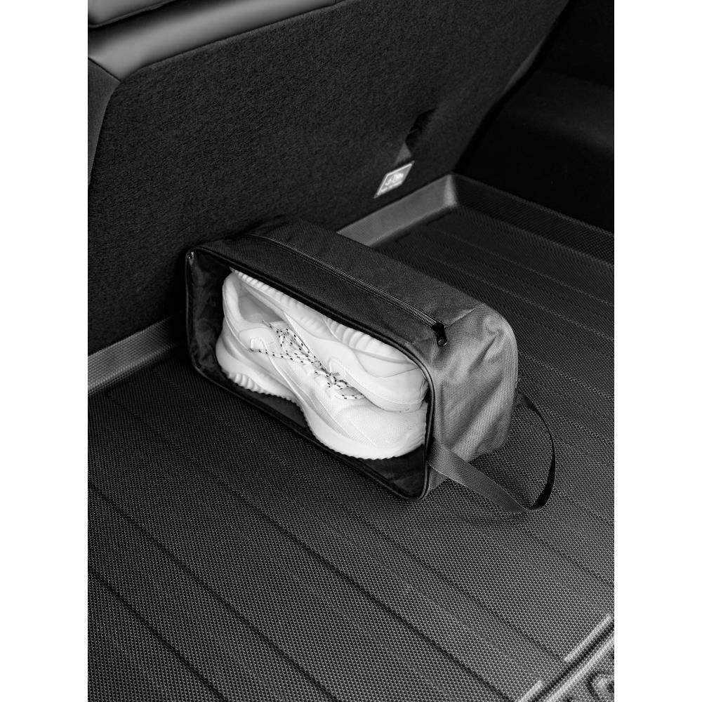 车载鞋子收纳包汽车运动鞋收纳袋球鞋包防尘开车旅行鞋透气收纳盒