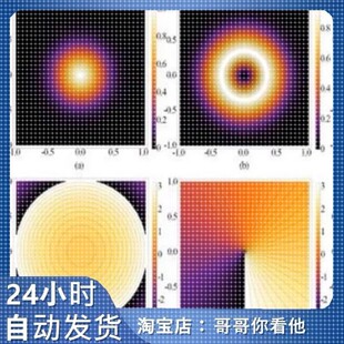 光学matlab仿真 圆偏振高斯光束 Matlab模拟线偏振高斯光束