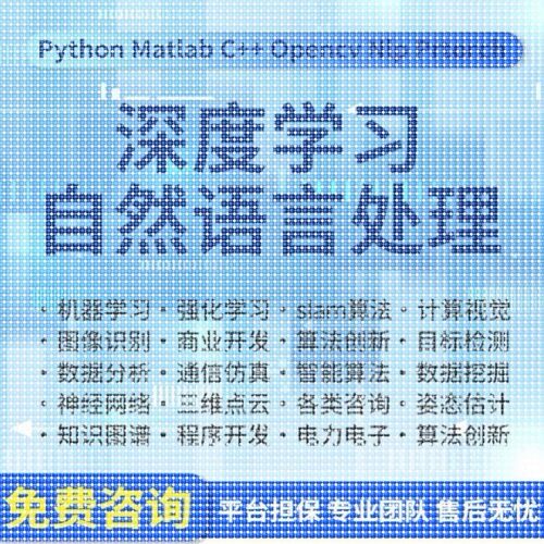 python代编程机器深度学习代码接单调试跑通神经网络知识图谱图像