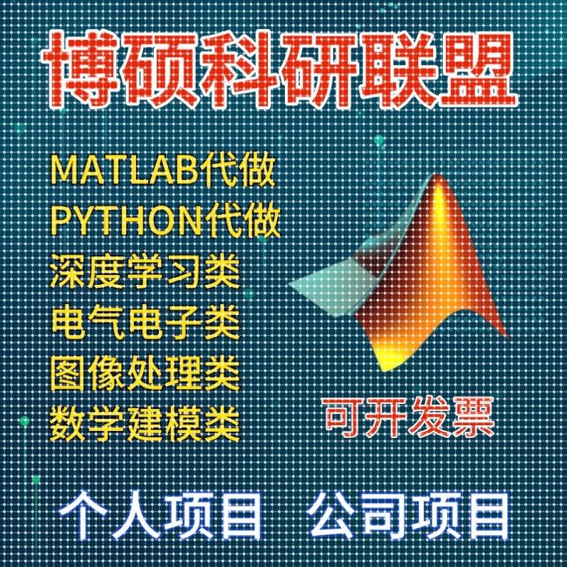 matlab代码帮做画图像通信simulink电气仿真设计业建模型程序复现