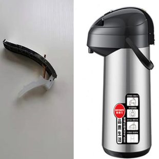 迪迪仕保温壶配件家用气压热水瓶大容量暖壶玻璃内胆盖子抽管压杆