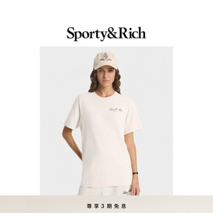 [秋冬新品]Sporty&Rich Farmhouse系列男女同款美式复古棒球帽