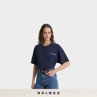 [早春新品]Sporty&Rich Outdoor系列男女同款Syracuse休闲百搭T恤