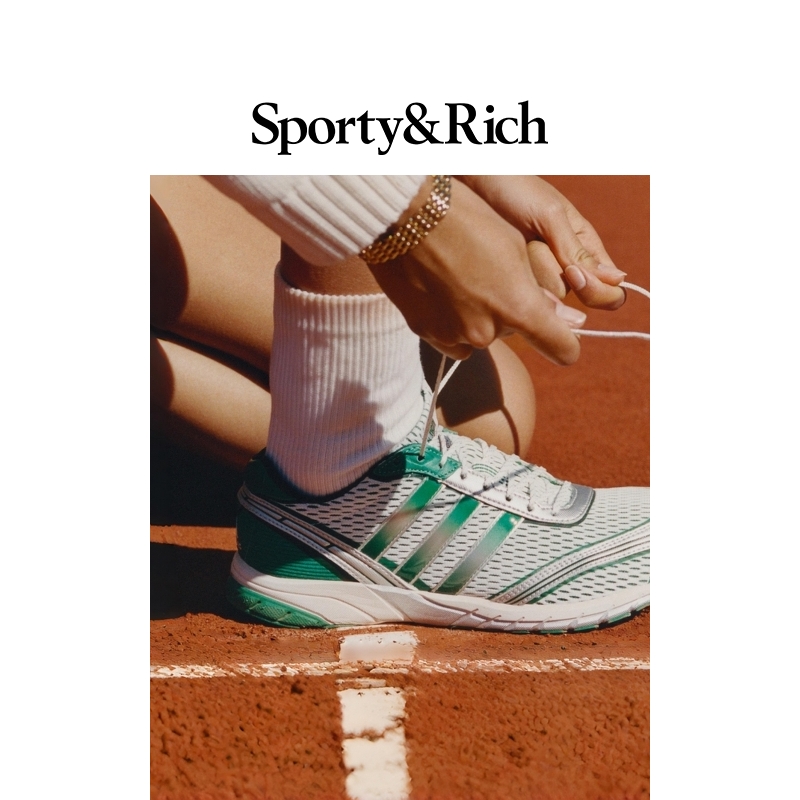 [联名系列]Sporty&Rich 男女同款Adizero Adios休闲运动鞋板鞋