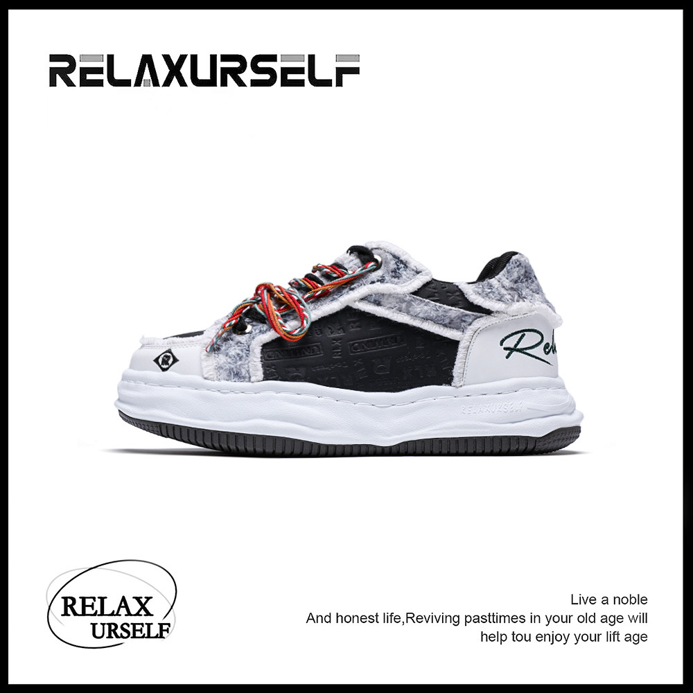 RELAXURSELF厚底增高男鞋2026新款今年流行爆款情侣鞋休闲板鞋潮