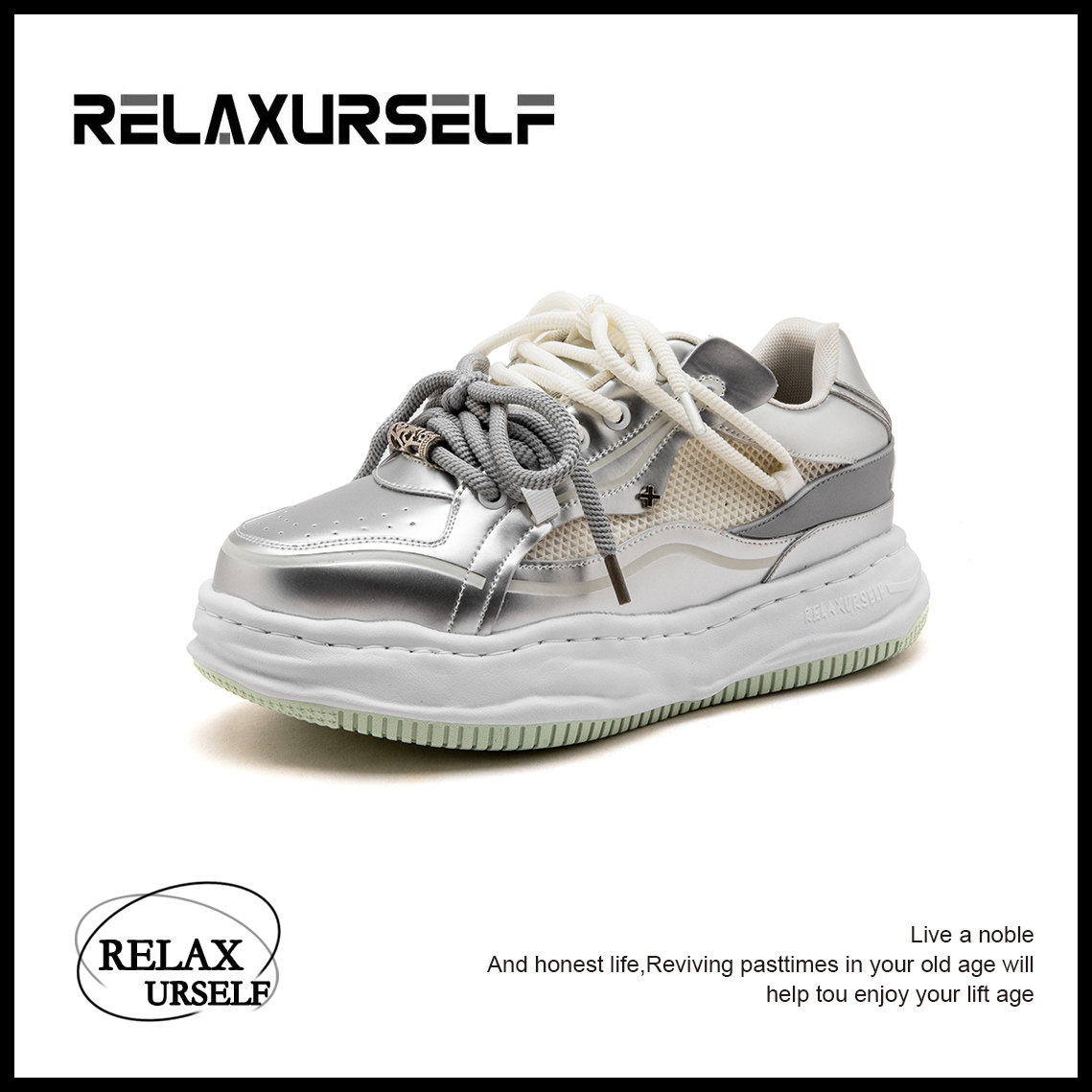RELAXURSELF隐形内增高鞋男女溶解鞋厚底网面透气休闲鞋子男板鞋,流行男鞋,时尚休闲鞋,淘宝优惠券,粉丝福利购,淘宝优惠卷