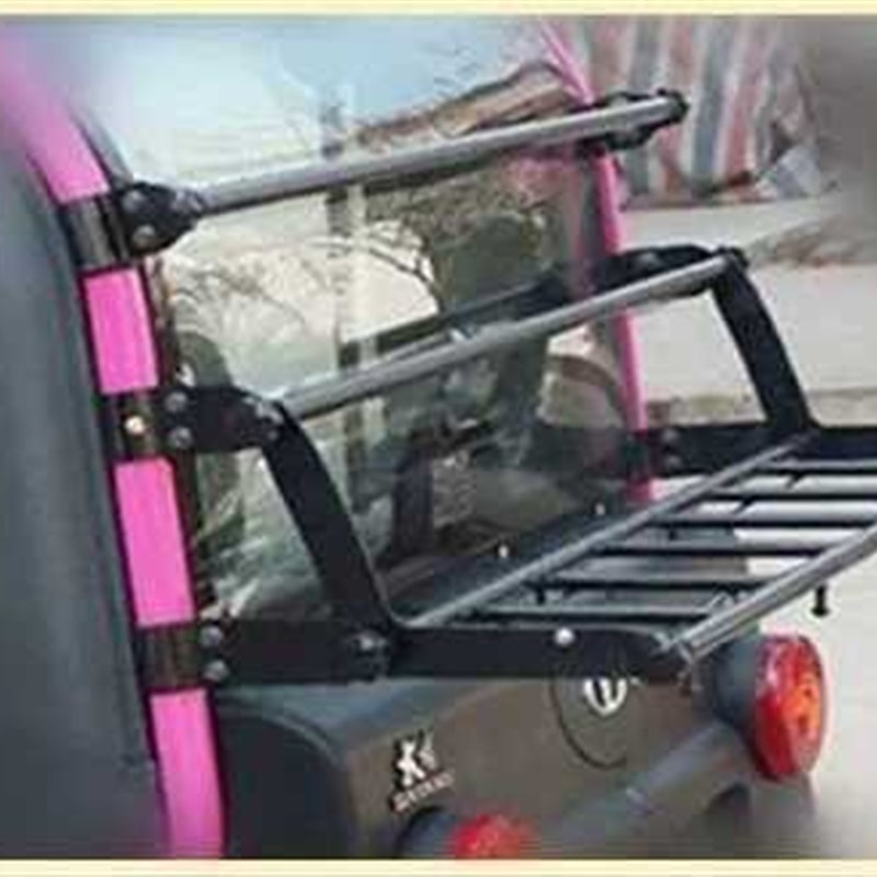 大阳电动四e轮车大阳巧客新能源 配件专用大阳行李架置物后货架