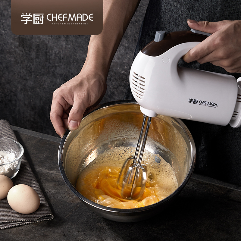 学厨300Wf大功率手持搅拌器蛋糕奶油和面电动打蛋器家用烘焙工具