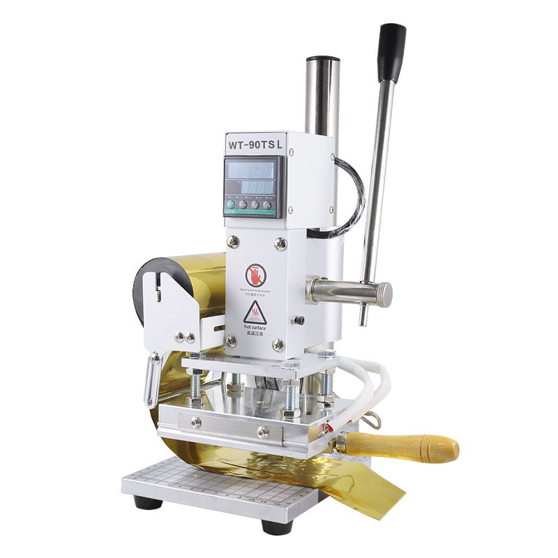 小型手动烫金机多功能皮具字母数字烫印K机铜模皮革压印木材烙印