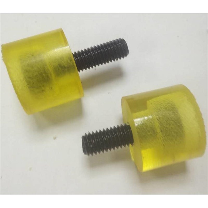 带沉孔聚氨酯压块沉孔防s撞头优力胶缓冲垫片减震垫沉头孔防撞垫