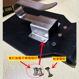 电动扳手挂d钩不锈钢旋转支架工具腰包多功能木工架子工扳手保护