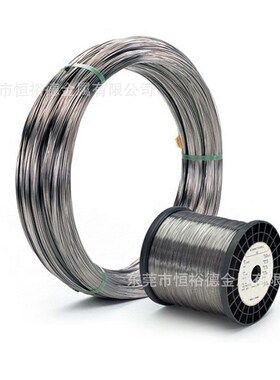 0Cr27Al7Mo2镍铬合金丝NiCr6015高电阻电热合金扁丝NCHR-2镍铬线